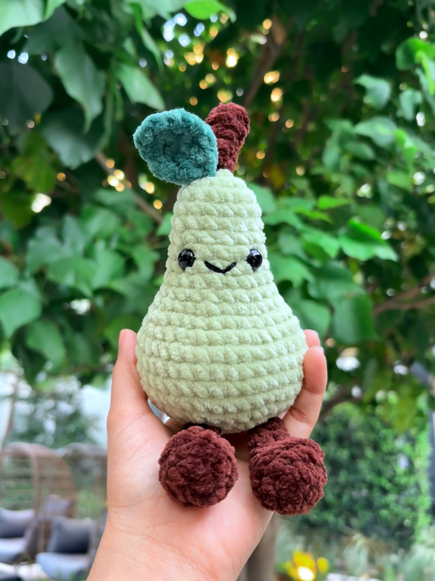Pear Plushie