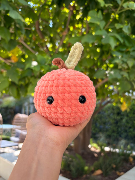 Peach Plushie